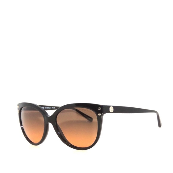 Michael Kors Jan 2045 317711 Black Gray Orange Gradient Sunglasses - Picture 1 of 5
